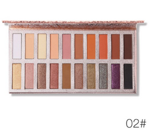 20 Color Smoky Glitter Eyeshadow Palette