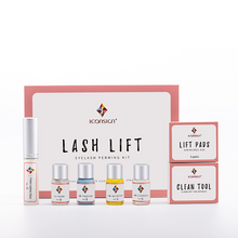 Load image into Gallery viewer, ICONSIGN Mini Eyelash Perm Kit lash lift Cilia extension perming Set with Pods Glue Curling and Nutritious Growth Treatments
