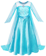 Load image into Gallery viewer, Costume for Girls Halloween Princess Cosplay Dress Up Role Play Outfits