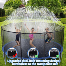 Load image into Gallery viewer, US stock Pool sport 26ft sprinkler Trampoline accessories summer outdoor nozzle park toys high water pressure