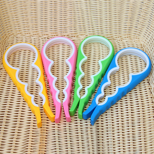 Random Color 4 in 1 Multifunction Screw Cap Jar Bottle Wrench Creative Gourd-shaped Can Opener Screw Kitchen Tool