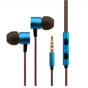 LITBest M5 Wired In-ear Earphone Wired with Microphone with Volume Control Mobile Phone