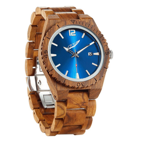 Men's Personalized Engrave Ambila Wood Watches - Free Custom Engraving