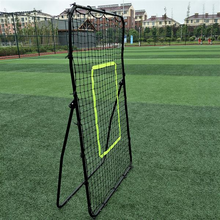 Load image into Gallery viewer, Professional Outdoor Soccer Baseball Training Professional Galvanized Return Bounce Training Steel Pipe Rebound Soccer/Baseball Goal Black
