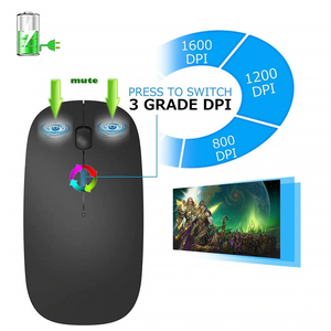Bluetooth RGB Color Wireless Mouse