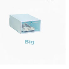 Charger l\&#39;image dans la visionneuse de la galerie, 1pcs Multifunctional Colored Shoe Hanger Plastic Shoebox Transparent Crystal Portable Storage Box Household Drawer Case Organize