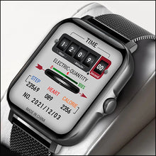 Charger l\&#39;image dans la visionneuse de la galerie, 2022 New Bluetooth Answer Call Smart Watch Men Full Touch Dial Call Fitness Tracker IP67 Waterproof Smartwatch men women +Box