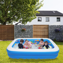 Load image into Gallery viewer, US stock Inflatable Swimming Pool Accessories Adults Kids Bathing Tub Outdoor Indoor Home Household Baby Wear-resistant PVC three-layer design Wall Th