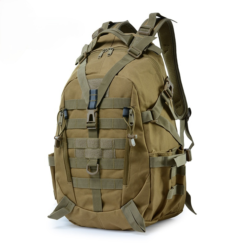 BOWTAC Tactical Reflective Waterproof Outdoor Camouflage Rucksack Military Backpack Hiking Camping Hunting Travel Bag