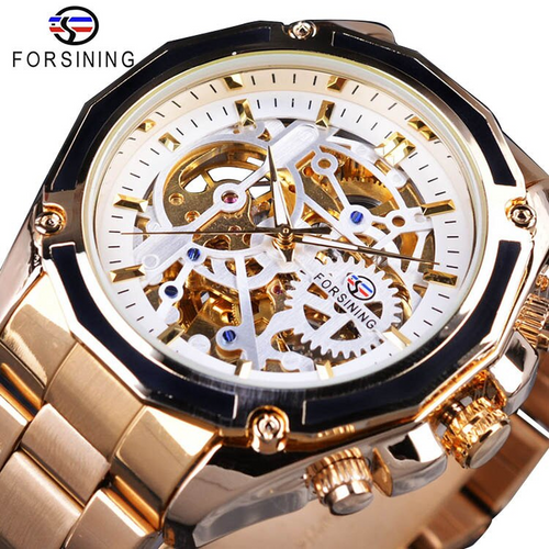 Forsining brand watch skeleton