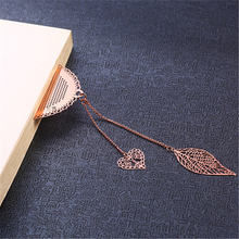 Load image into Gallery viewer, Novetly 3 Color Creative Bookmark Hollow Bookmark Brass Bookmarks School Office Stationery Supplies Students Gifts