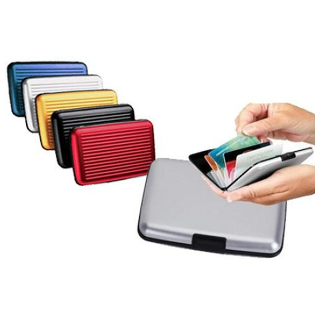 High Quality Metal Shiny Card Holder Wallet  (Ships From USA)