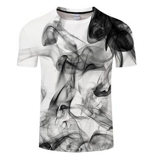 Black Water Ink 3D T-Shirt