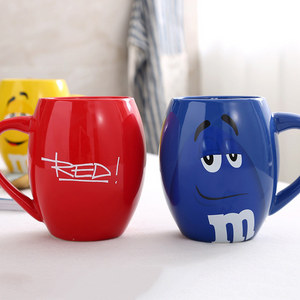 600mL m&m Beans Coffee Mugs Tea Cups and Mug