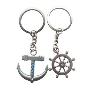 Inspired Couple's Nautical Keychains (Ships From USA)