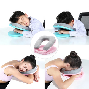 Desk Sleeping Break Nap Pillow - Neck Head Chin Cushion Relaxing Office, Table Sleep Rest Relax
