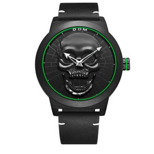 DOM Creative Skull Style Men's Watch