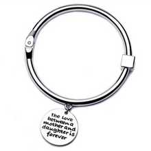 Load image into Gallery viewer, The Love Between Mother and Daughter Bangle (Ships From USA)