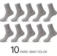 Load image into Gallery viewer, Men&#39;s Cotton Socks 10 Pairs/Lot