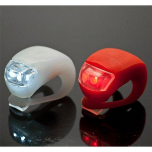 Silicone Led Bicycle Lights (2-Pack) (Ships From USA)