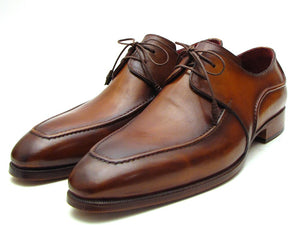 Paul Parkman Brown Derby Dress Shoes For Men (ID#SU12LF)
