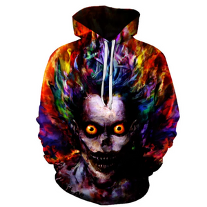 Death Note Ryuk 3D Sweatshirt, Hoodie, Pullover