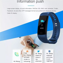 Load image into Gallery viewer, Y5 Smart Bracelet Bluetooth Sport Smart Watch With Color Screen Heart Rate Fitness Track Pedometer Blood Pressure Monitor Watch