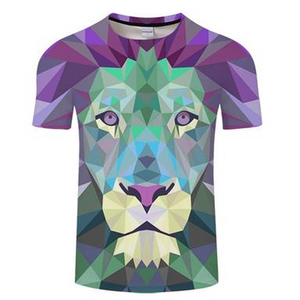 Digital Lion 3D T-Shirt