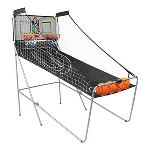 Basketball Machine Shooting Machine Indoor Basketball Arcade Game Double Electronic Basket Shooting 2 People With 4 Balls