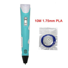 Load image into Gallery viewer, 3D Pen Adjustable Speed Temperature 3D printing pen 1.75mm ABS Smart 3d