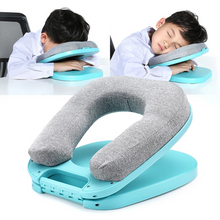 Load image into Gallery viewer, Desk Sleeping Break Nap Pillow - Neck Head Chin Cushion Relaxing Office, Table Sleep Rest Relax