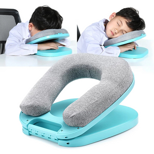 Desk Sleeping Break Nap Pillow - Neck Head Chin Cushion Relaxing Office, Table Sleep Rest Relax