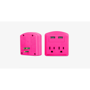 2-Outlet USB Wall Adapter (Ships From USA)