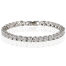 Load image into Gallery viewer, Diamond Eternity Tennis Bracelet (Ships From USA)