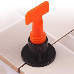 50 Pcs/ Pack Reusable Anti-Lippage Tile Leveling System level wedges tile spacers for Flooring Wall Tile Leveling System