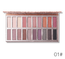 Load image into Gallery viewer, 20 Color Smoky Glitter Eyeshadow Palette