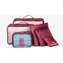 Load image into Gallery viewer, 6 PC Portable Travel Luggage Packing Cubes (Ships From USA)