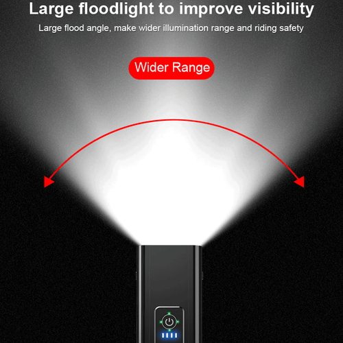 Bicycle Light Rainproof USB Charging LED 1200 Lumens MTB Front Lamp Headlight Aluminum Ultralight Flashlight Bike Light