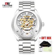 Load image into Gallery viewer, Tevise Mechanical Skull Style Watch For Men