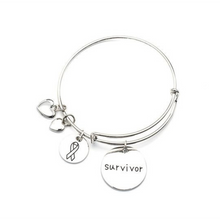 Load image into Gallery viewer, Original Survivor Charm Bangle  (Ships From USA)