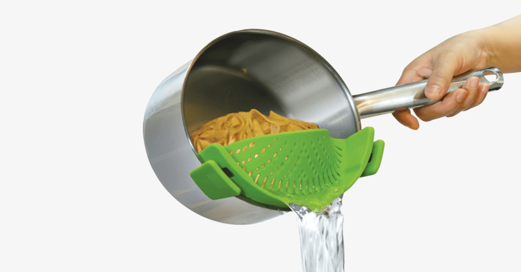 Clip On Silicone Strainer