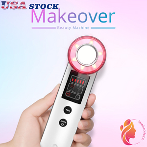 7 Color Pro Ultrasonic Facial Cleanser Sonic Vibrating Ultrasound Face Cleansing