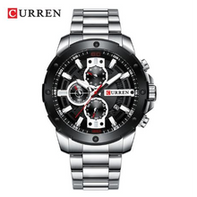 Load image into Gallery viewer, Curren Men&#39;s Luxury Stainless Steel Watch