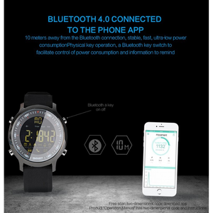 5 ATM Waterproof Smart Watch With Fitness Tracking