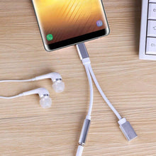 Load image into Gallery viewer, 2 in 1 Earphone &amp; Lightning Adapter for iPhone