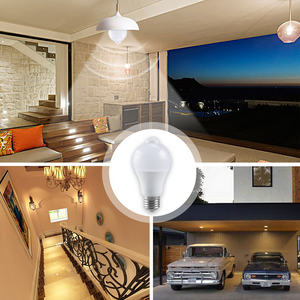 Night Light LED Bulb PIR Sensor Motion AC 85-265V B22 E27 LED Bulb Lamp 12W 15W 18W 20W Dusk to Dawn Light for Home