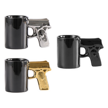 Load image into Gallery viewer, Creative Fashion Personality Ceramic Mugs Model Pistol Jug Cup Landmines Modeling Cup Coffee Mug Milk Mug Gift Drinkware 권총컵