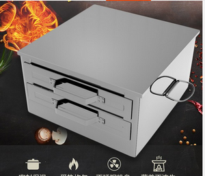 Household rice dumpling steamer steaming plate Small intestine drawer drawer two grid three pumping powder support
