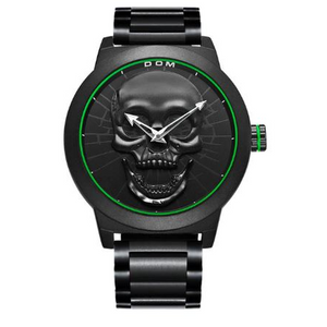 DOM Creative Skull Style Men's Watch