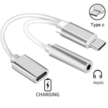 Charger l\&#39;image dans la visionneuse de la galerie, 2 in 1 Earphone &amp; Lightning Adapter for iPhone